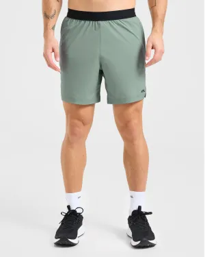 Ascend Shorts - Slate Green