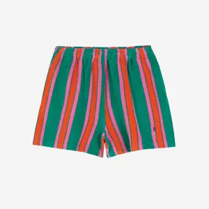 Bobo Choses Woman - Stripes terry shorts