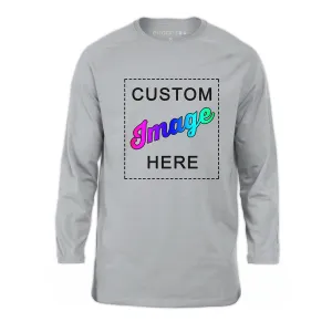 [Custom Image] Organic Toddler Kids T-shirt - Three-quarter Sleeve