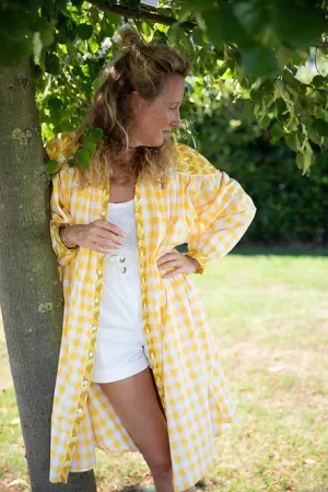 Emilie Dress in Yellow
