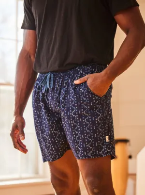 Flying Dragon Shorts (Indigo)
