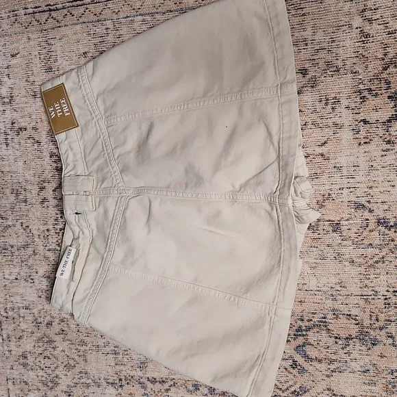 Free People x We The Free Midnight Sun Mid Rise Skort in Natural