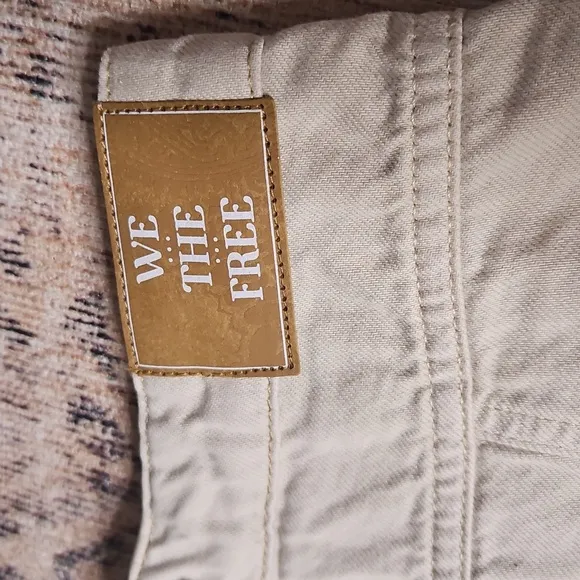 Free People x We The Free Midnight Sun Mid Rise Skort in Natural