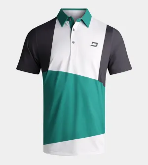 GRIDLINE POLO - GREEN
