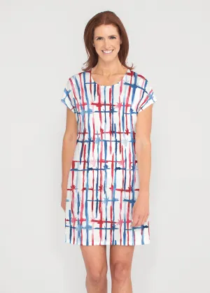 Knotted Fourth (8004) ~ Lucy Tee Dress