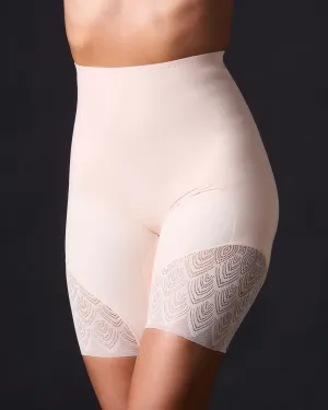 Lace Shapewear High Waist Mid-Thigh Shaper