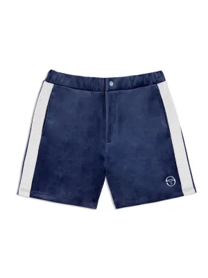 Maglia Velour Short- Maritime Blue