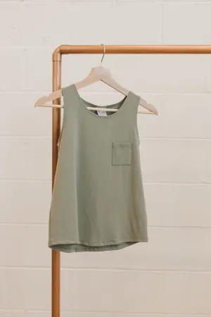 Meet me at Sunset:   Youth Pocket Tank