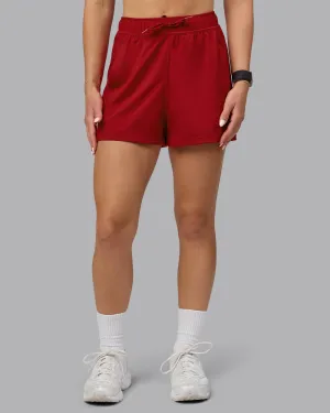 Restore CloudFLX 5" Shorts - Cherry Red