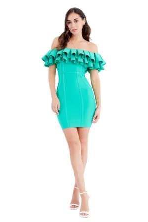 Strapless Midi Dress