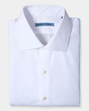 Tuxedo Shirt Piquet Front