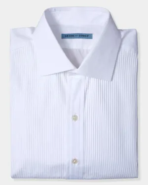 Tuxedo Shirt Plisse Front