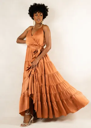 Zayla Bridesmaid Dress in Sienna